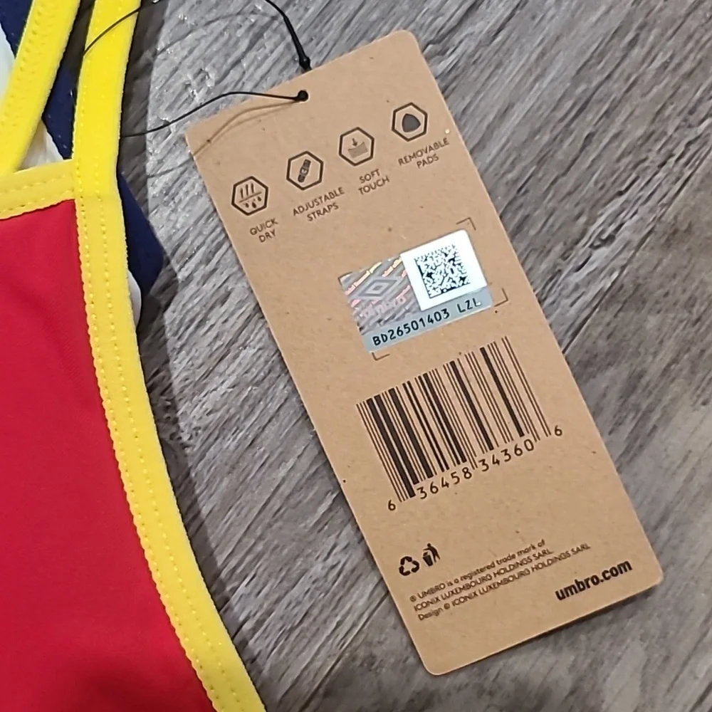 Umbro Sports Bras 2 Pack - Picture 2 of 4